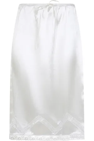 Prada Spódnice, Kobieta, Biały, S, Biała Spódnica Elegancki Styl