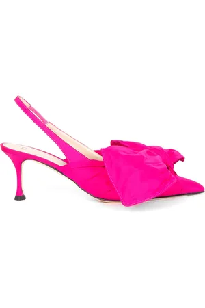 Nº21 Buty, Kobieta, Różowy, 41 EU, Eleganckie Slingback Obcasy