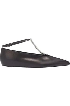 Jil Sander Buty, Kobieta, Czarny, 39 EU, Skóra, Skórzane Baleriny