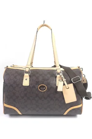 Coach Pre-owned, Mężczyzna, brązowy, ONE SIZE, Pre-owned Skórzane torebki