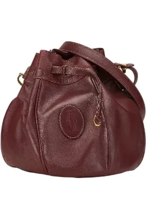 Cartier Pre-owned, Kobieta, brązowy, ONE SIZE, Skóra, Pre-owned Leather crossbody-bags