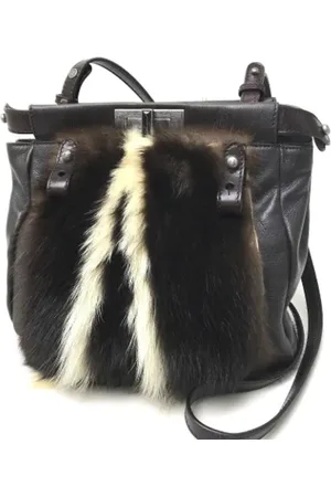 Fendi Pre-owned, Kobieta, Czarny, ONE SIZE, Pre-owned Fur fendi-bags