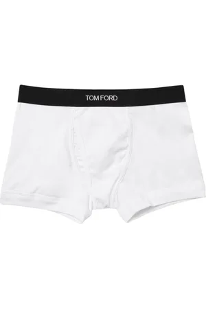 Tom Ford Bielizna, Mężczyzna, Biały, L, Luksusowe Zielone Bokserki