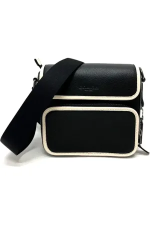Coach Pre-owned, Kobieta, Czarny, ONE SIZE, Skóra, Pre-owned skórzane torby na ramię