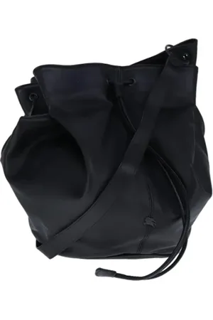 Burberry Pre-owned, Kobieta, Czarny, ONE SIZE, Skóra, Pre-owned skórzane torby na ramię