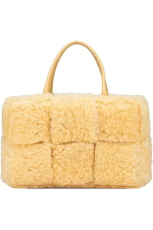Bottega Veneta Pre-owned, Kobieta, Beżowy, ONE SIZE, Skóra, Pre-owned Skórzane torebki