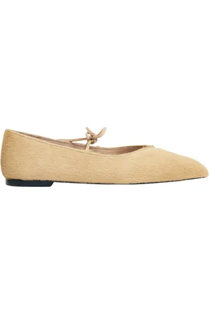 ALOHAS Buty, Kobieta, Beżowy, 36 EU, Sway Soft Skórzane Baletki
