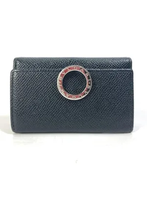 Bvlgari Pre-owned, Kobieta, Czarny, ONE SIZE, Skóra, Pre-owned Leather key-holders
