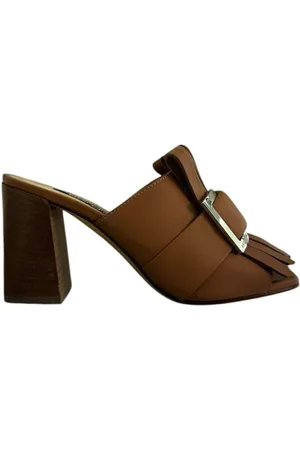 Sergio Rossi Buty, Kobieta, brązowy, 36 EU, Eleganckie Obcasy dla Kobiet