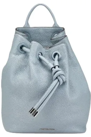 Michael Kors Pre-owned, Kobieta, Niebieski, ONE SIZE, Skóra, Pre-owned Leather backpacks