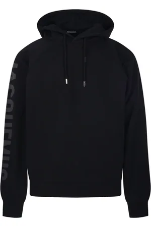Jacquemus Bluzy, Mężczyzna, Czarny, S, Czarny Typo Bluza dla Mężczyzn