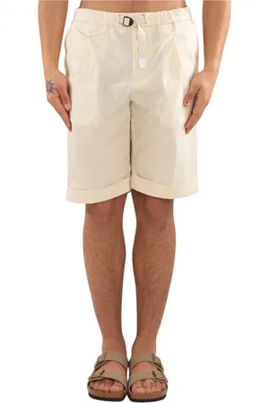 White Sand Szorty, Mężczyzna, Beżowy, 2XL, Eleganckie Spódnice Plisowane
