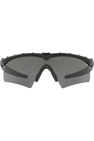 Oakley Akcesoria, unisex, Czarny, ONE SIZE, Hybrydowe Okulary Przeciwsłoneczne Ramka Czarny Szary