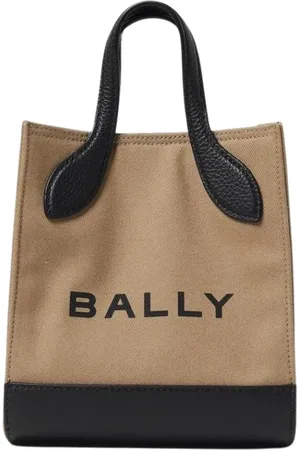 Bally Torebki, Kobieta, Beżowy, ONE SIZE, Stylowa Kompaktowa Torba na Ramię Beżowa
