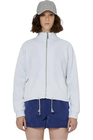 John Richmond Bluzy, Kobieta, Biały, XS, Poliester, Bluza z haftem ton w ton