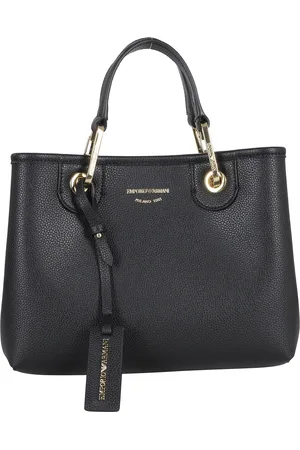 Emporio Armani Torebki, Kobieta, Czarny, ONE SIZE, Stylowa Torba na Zakupy dla Ciebie