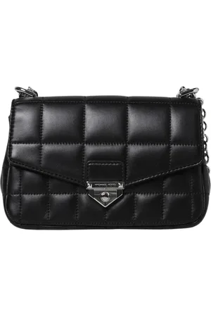 Michael Kors Torebki, Kobieta, Czarny, ONE SIZE, Pikowana Torba na Ramię, Stylowa i Wielofunkcyjna
