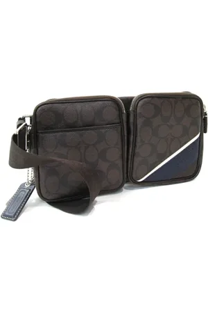 Coach Pre-owned, Kobieta, brązowy, ONE SIZE, Pre-owned Fabric crossbody-bags