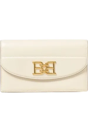Bally Torebki, Kobieta, Biały, ONE SIZE, Biała Skórzana Torebka Kopertówka