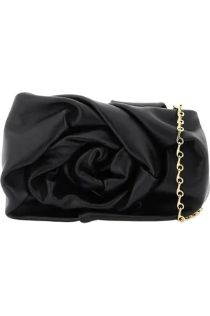 Burberry Torebki, Kobieta, Czarny, ONE SIZE, Czarna Rose Clutch Bag