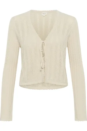 Part Two Swetry, Kobieta, Beżowy, XL, Rosefine Cardigan