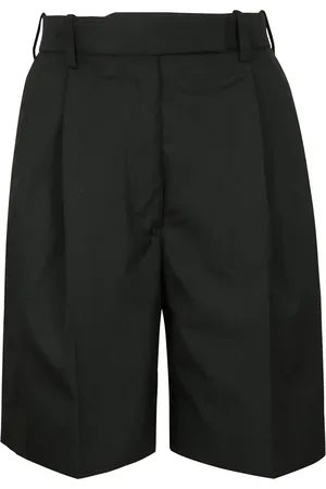 Thom Browne Szorty, Kobieta, Czarny, 2XS, Eleganckie Szorty do Wiosennej Garderoby