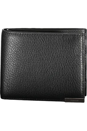 Calvin Klein Akcesoria, Mężczyzna, Czarny, ONE SIZE, Portfel Męski Czarny Ochrona Rfid
