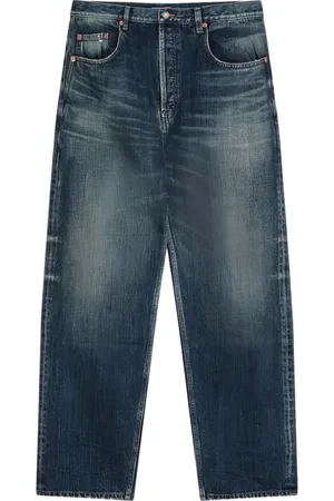 Saint Laurent Jeansy, Mężczyzna, Niebieski, W30, Niebieskie Jeansyy z Klasycznymi Kieszeniami