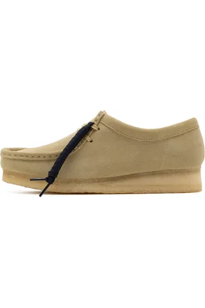 Clarks Buty, Kobieta, Beżowy, 37 EU, Zamsz, Wallabee Maple Suede Buty