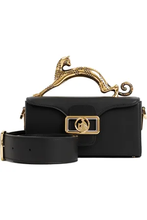 Lanvin Torebki, Kobieta, Czarny, ONE SIZE, Czarna Torba Kot