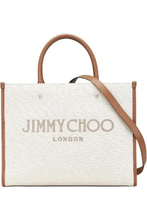 Jimmy Choo Pre-owned, Kobieta, Beżowy, ONE SIZE, Skóra, Pre-owned Canvas handbags