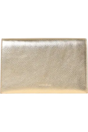 Coccinelle Torebki, Kobieta, Żółty, ONE SIZE, Złota Mini Torba Portfel Clutch