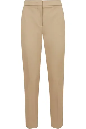 Max Mara Spodnie, Kobieta, Beżowy, XL, Spodnie dresowe w stylu Honey