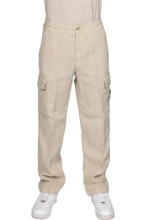 Stone Island Spodnie, Mężczyzna, Beżowy, W31, Regular Ghost Pants