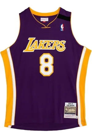 Mitchell & Ness Koszulki, Mężczyzna, Fioletowy, S, Koszulka Kobe Bryant Lakers 1999 Fioletowa