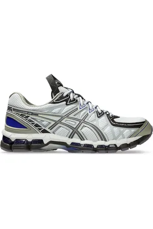 Asics Buty, Mężczyzna, Szary, 44 EU, Szare Sneakersy z Technologią Fluidfit