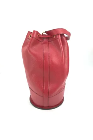 Hermès Pre-owned, Kobieta, Czerwony, ONE SIZE, Skóra, Pre-owned skórzane torby na ramię