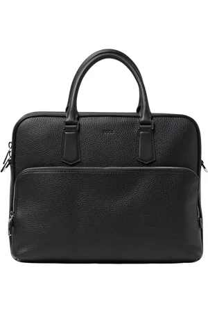 HUGO BOSS Torebki, Mężczyzna, Czarny, ONE SIZE, Nowoczesny Czarny Plecak z Wieloma Przegródkami