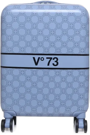 V°73 Walizki, unisex, Niebieski, ONE SIZE, Walizka Półtwarda Obracająca się o 360° w Kolorze Dust