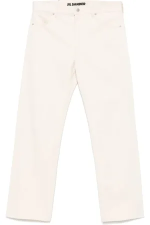 Jil Sander Jeansy, Mężczyzna, Beżowy, W34, Białe Jeansyy dla Mężczyzn