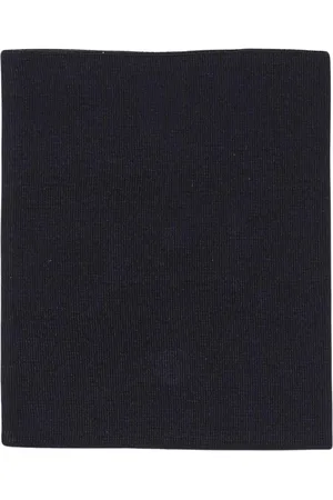 Maison Margiela Akcesoria, Mężczyzna, Niebieski, S, Szary Wełniany Szalik