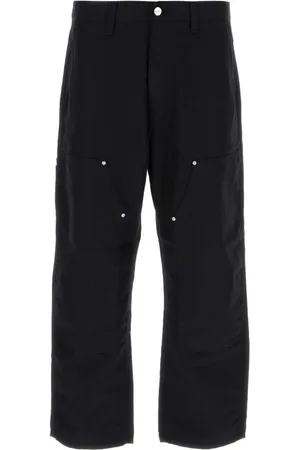 Carhartt Spodnie, Mężczyzna, Czarny, L, Bawełna, Walter Double Knee Pants