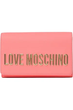 Moschino Torebki, Kobieta, Różowy, ONE SIZE, Elegant Ivory Mini Bag Clutch