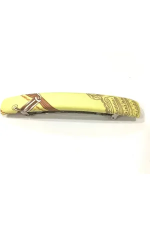Hermès Pre-owned, Kobieta, Żółty, ONE SIZE, Pre-owned Silk hair-accessories
