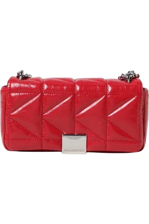Karl Lagerfeld Torebki, Kobieta, Czerwony, ONE SIZE, KKuilted Chain Bag Clutch