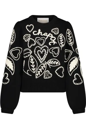 Fabienne Chapot Swetry, Kobieta, Czarny, S, Len, Vesper Pullover