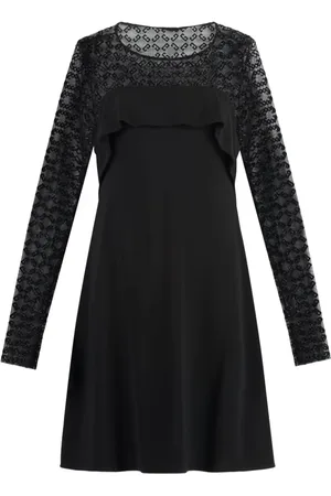 Givenchy Sukienki, Kobieta, Czarny, S, Czarne Eleganckie Sukienki