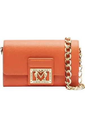 Moschino Torebki, Kobieta, Czerwony, ONE SIZE, Torba ze skóry Saffiano PU