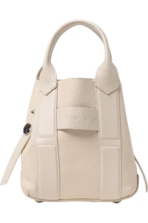 Hogan Torebki, Kobieta, Biały, ONE SIZE, Elegancka Biała Mini Skórzana Torba
