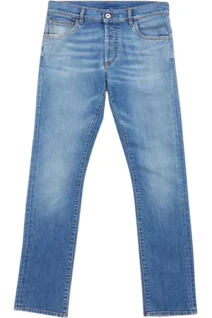 MARCELO BURLON Jeansy, Mężczyzna, Niebieski, W30, Klasyczne Jeansyy Dżinsowe dla Mężczyzn